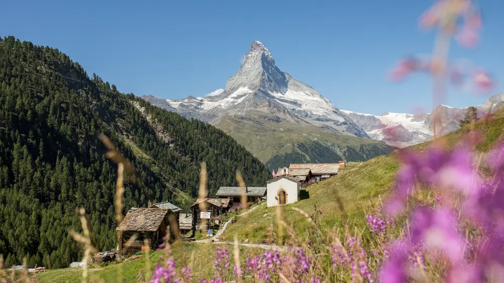 Blick auf das Matterhorn