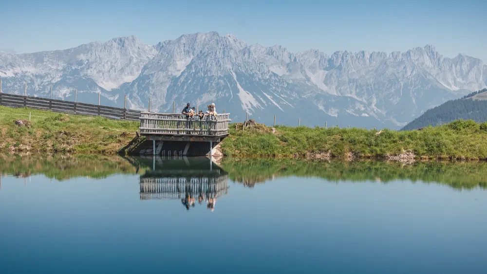 Wandern mit der Familie auf der Hohen Salve