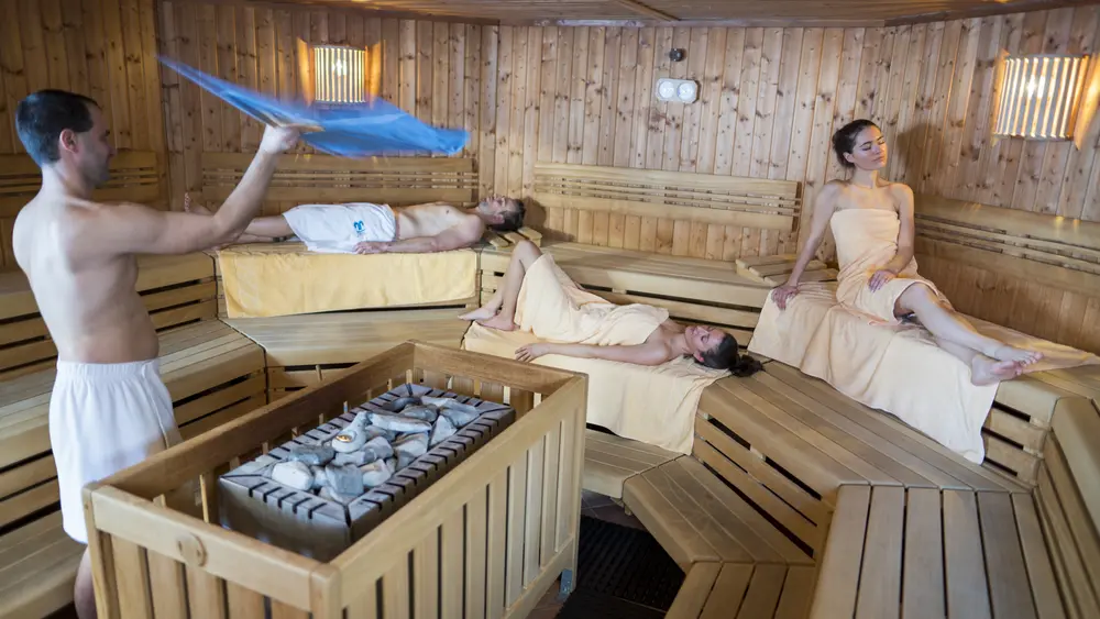 Sauna in der St. Kathrein Therme