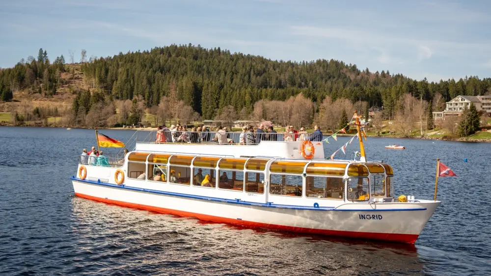 Bootsfahrt auf dem Titisee