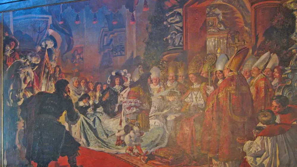 Kaiserhochzeit von Ferdinand Wagner im Großen Rathaussaal in Passau