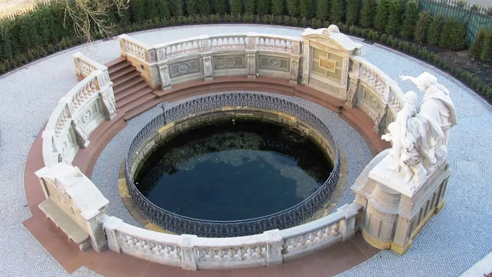 Blick auf die Donauquelle