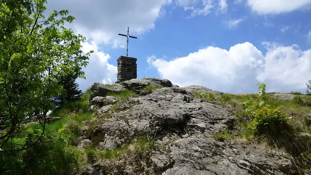 Gipfelkreuz auf dem Großen Falkenstein