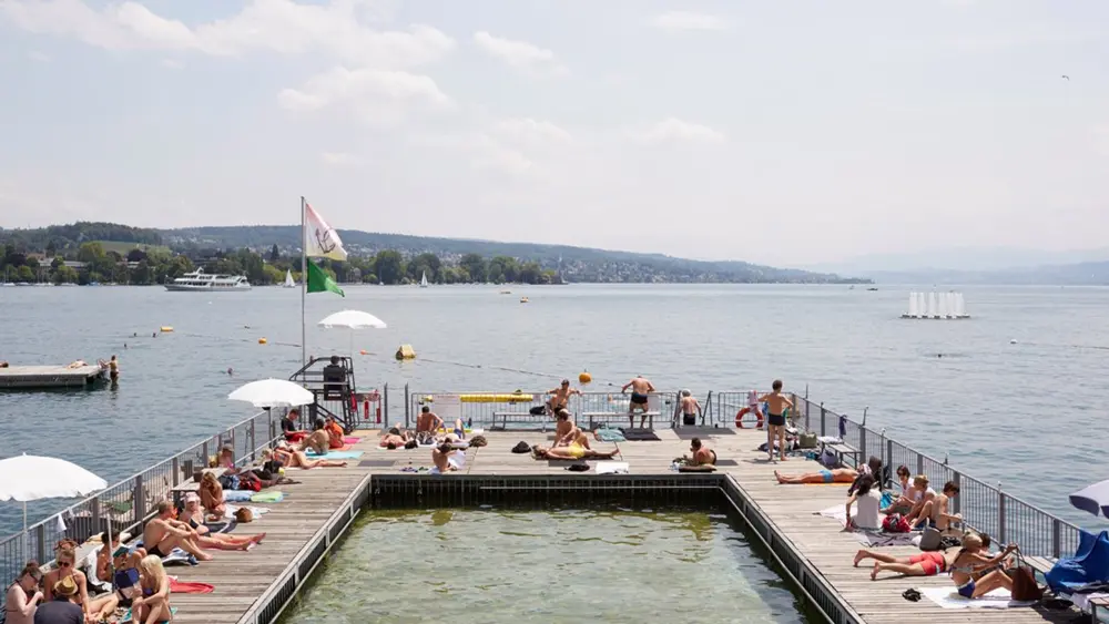 Seebad Enge im Zürichsee