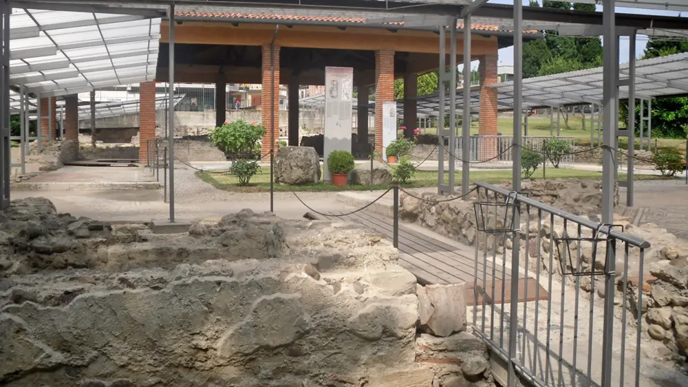 Ausgrabungen der Villa Romana in Desenzano del Garda