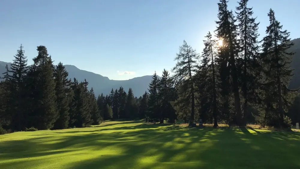 Fairway im Golfclub Lenzerheide