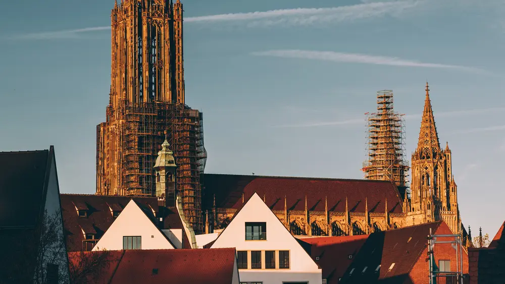 Fischerviertel mit dem Ulmer Münster