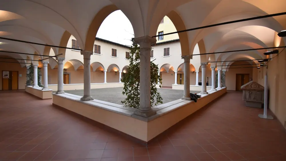 Blick auf den Innenhof