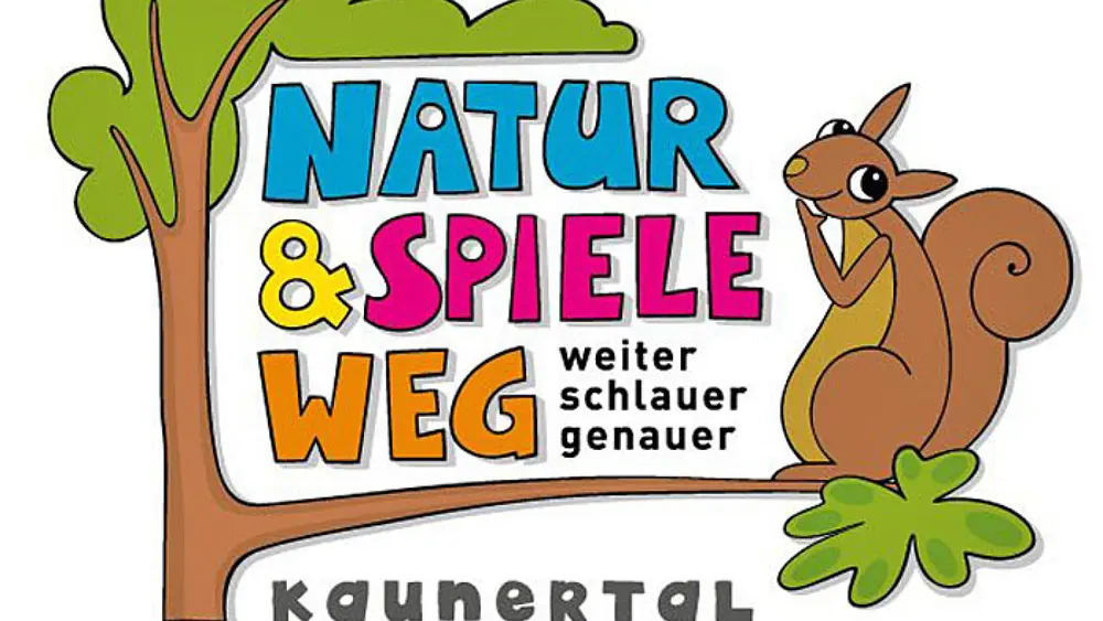 Logo des Natur & Spielewegs Kaunertal