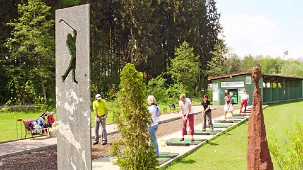 Abschlagplätze des CityGolf Rosenheim