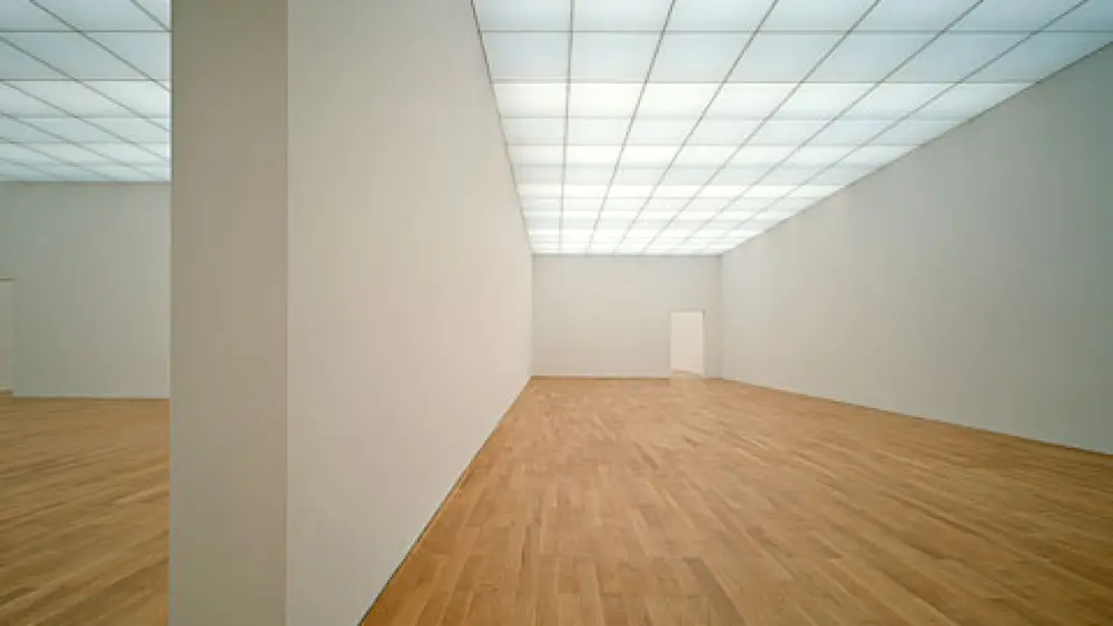 Ein Ausstellungsraum des Kunstmusems Liechtenstein in Vaduz