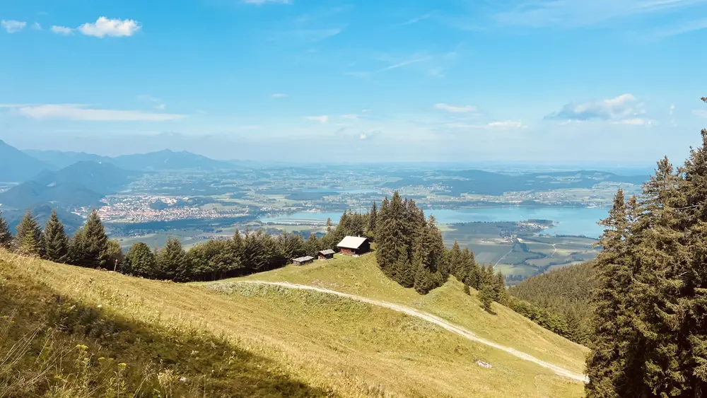 Wanderung auf den Tegelberg