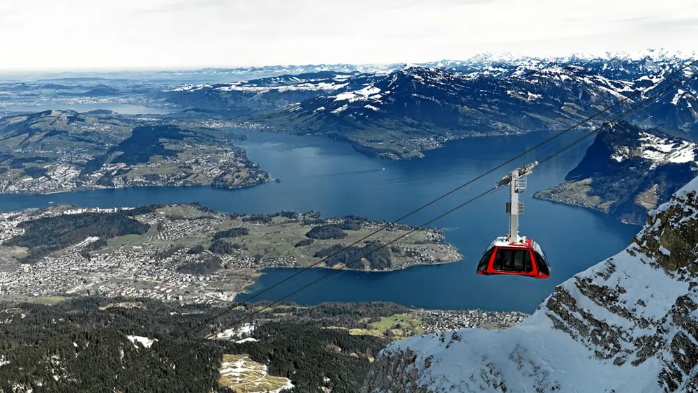 Luftseilbahn auf den Pilatus