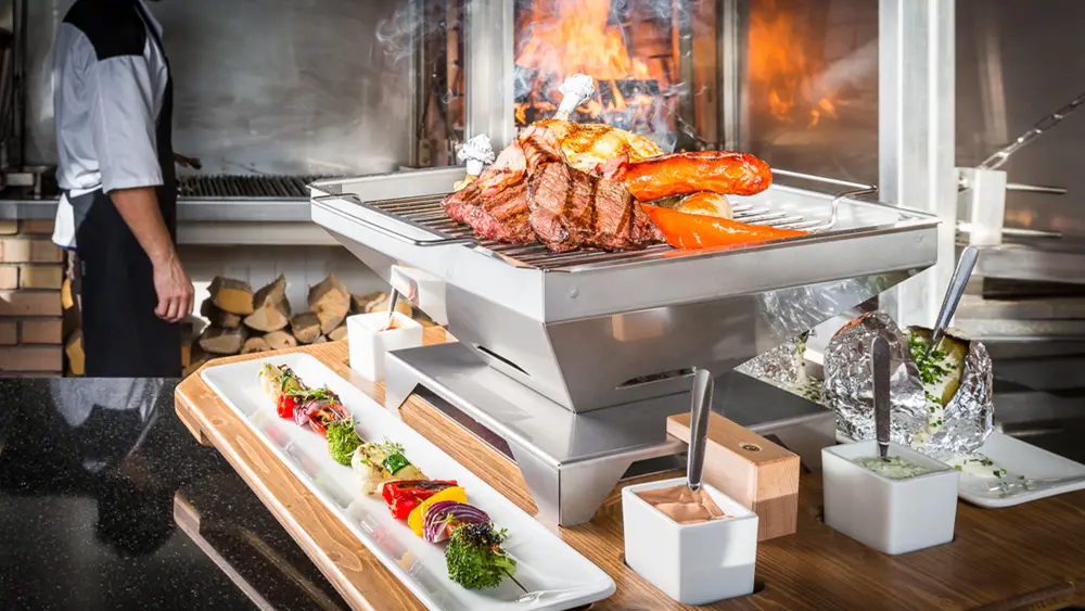 Argentinisches Barbecue in der AREA 47