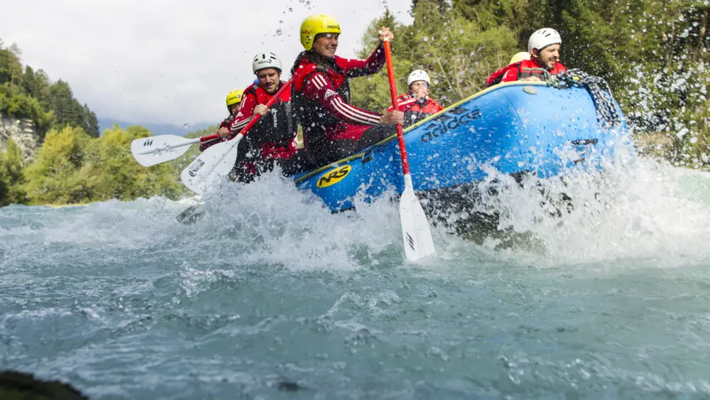 Rafting in der AREA 47