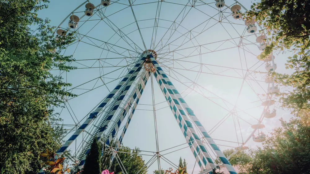 Riesenrad im Allgäu Skyline Park