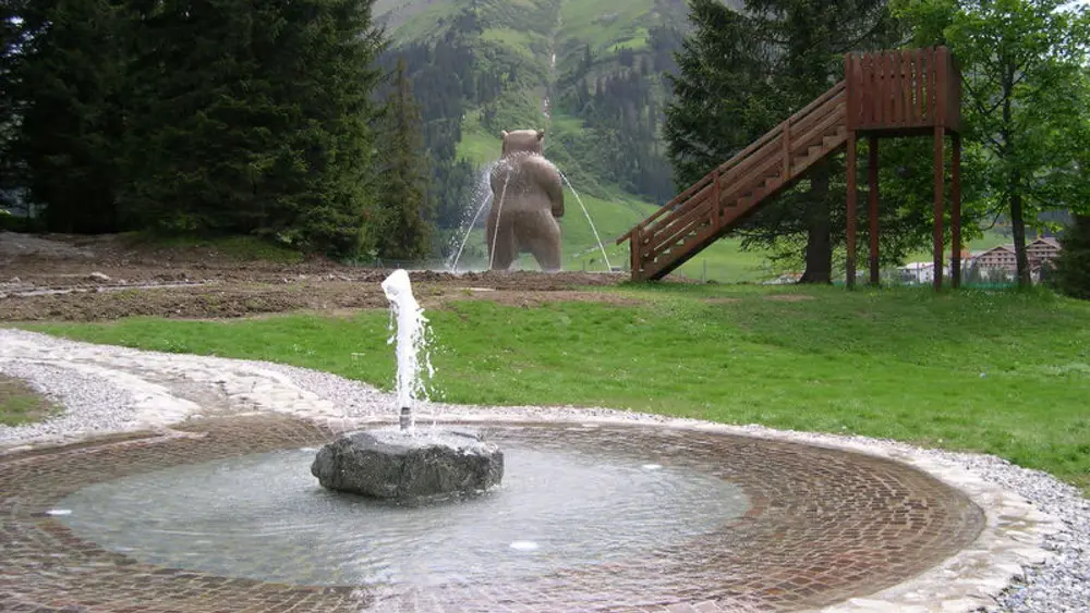 Bärenbad Berwang Außenbereich