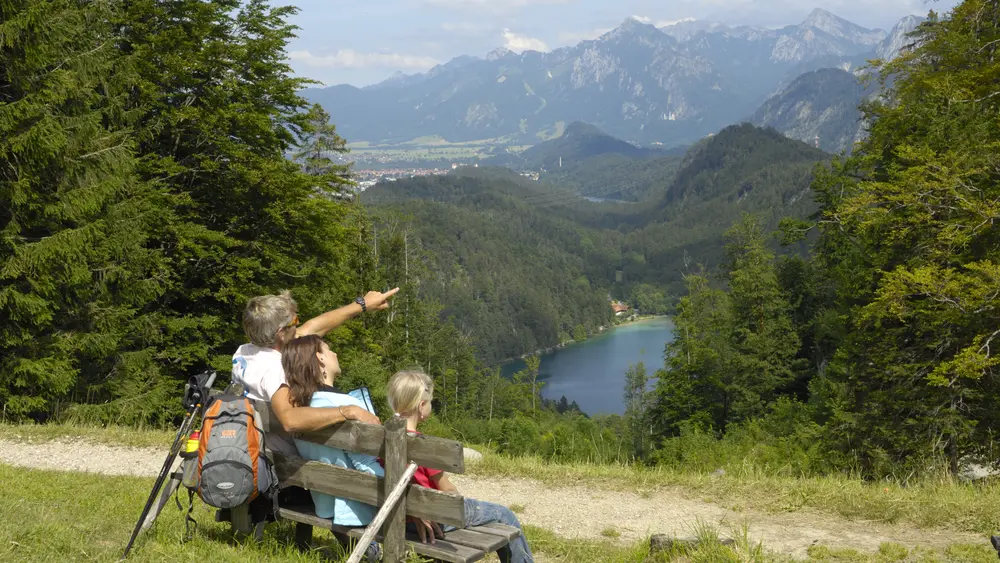 Blick auf den Alatsee