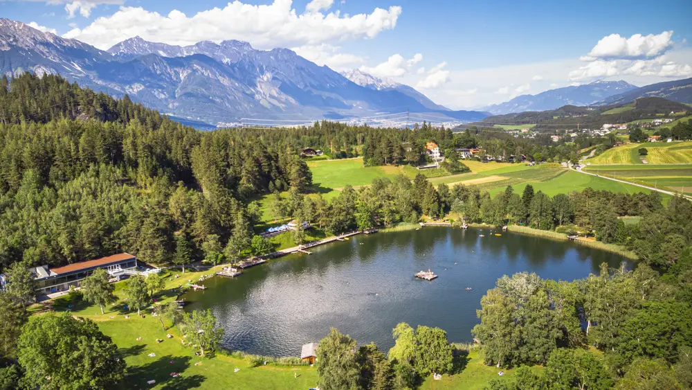 Lansersee in der Region Innsbruck