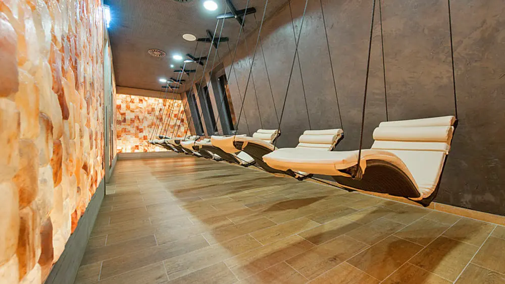 Der Schweberuheraum im AQUA DOME