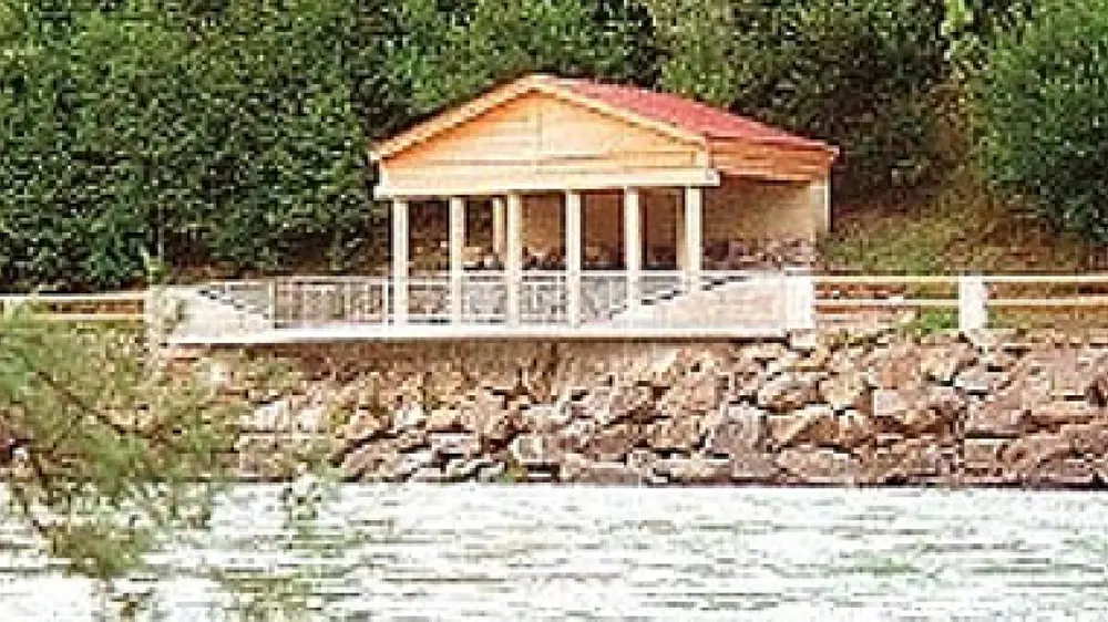 Kneippanlage und Römerbadl in Roppen