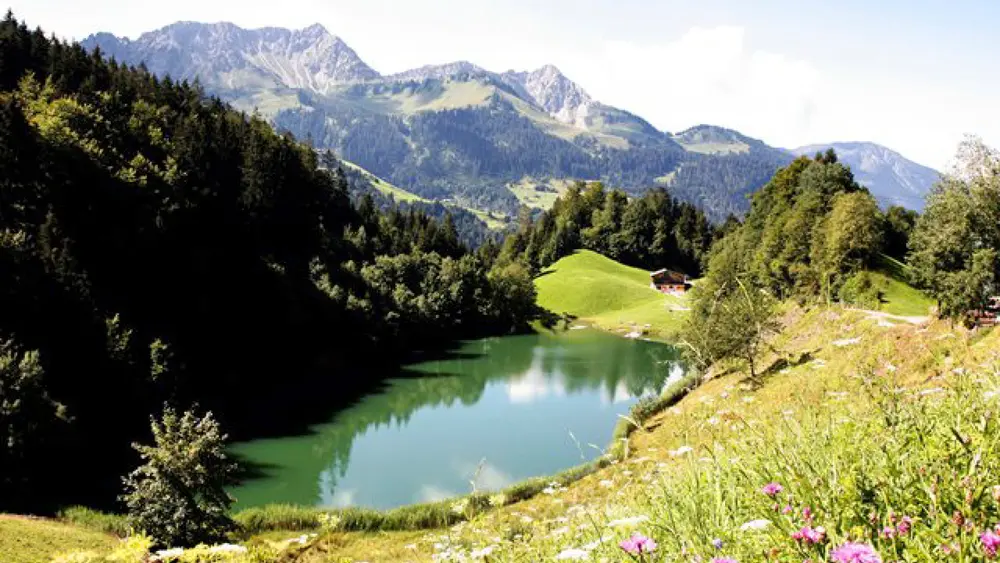 Seewaldsee im Großen Walsertal