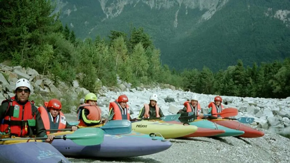 Kajak-Kurs der Sportschule Blasge in Bodensdorf