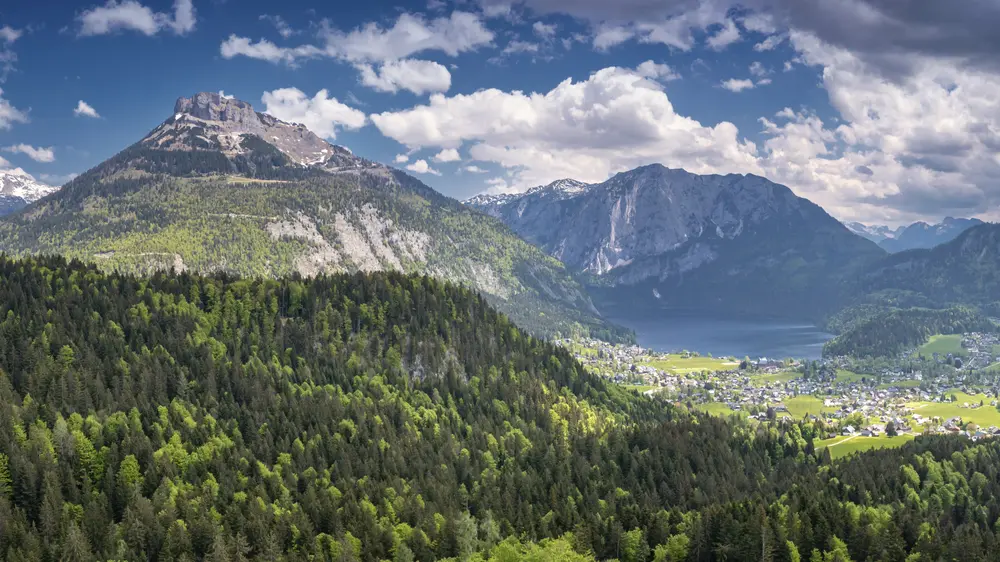 Blick auf Altaussee und Loser