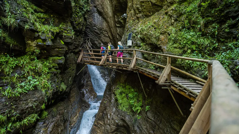 In der Raggaschlucht