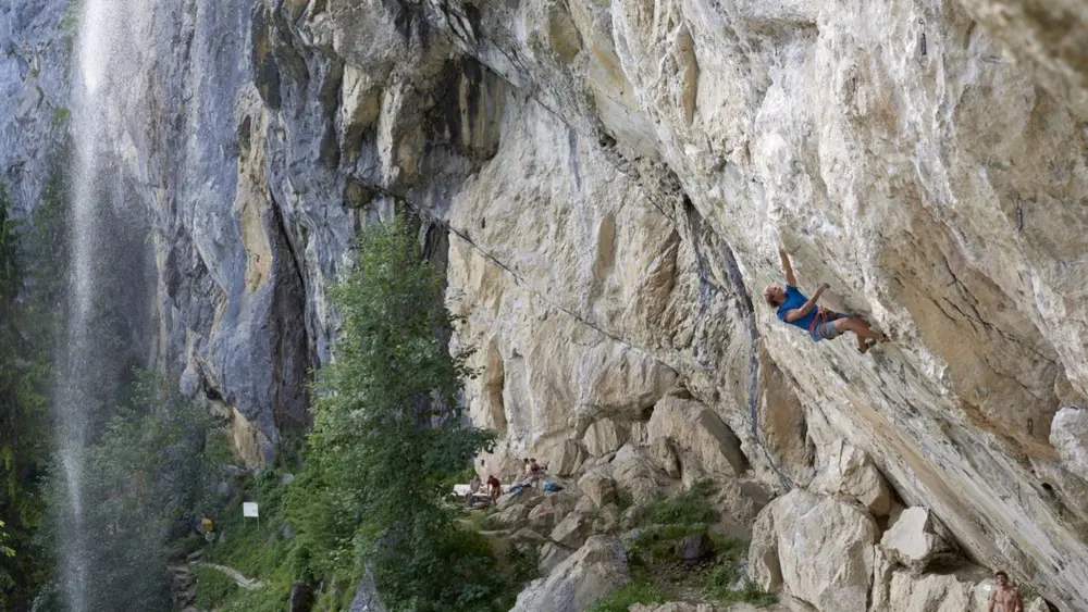 Klettergebiet Schleierwasserfall