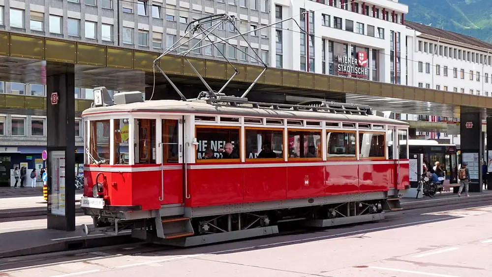Historische Museumsbahn in Innsbruck