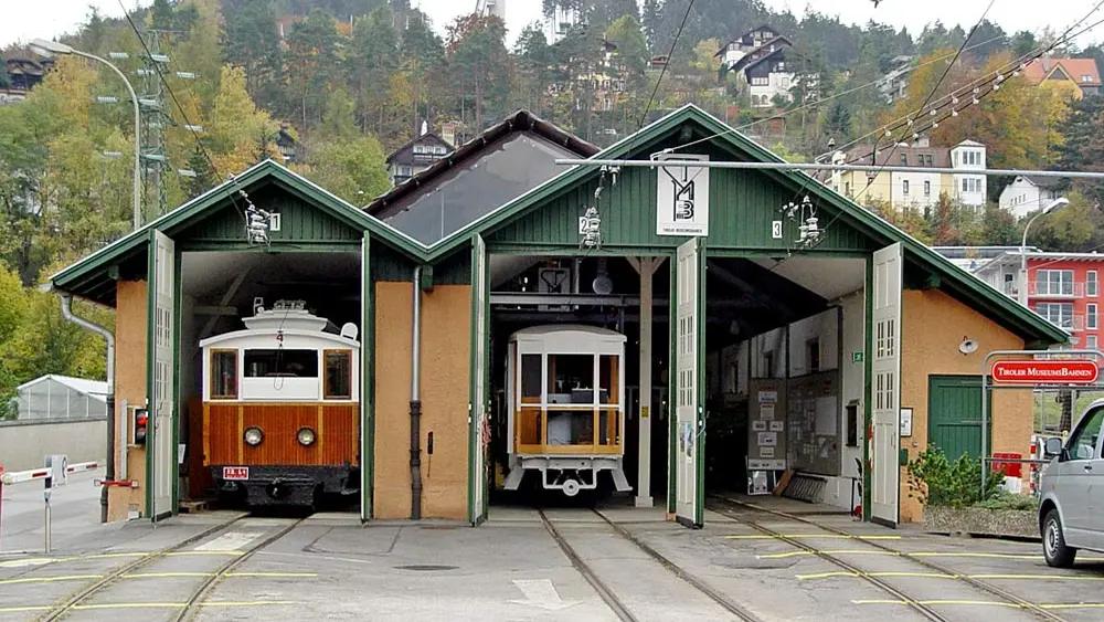 Museumsremise der Tiroler Museumsbahnen in Innsbruck
