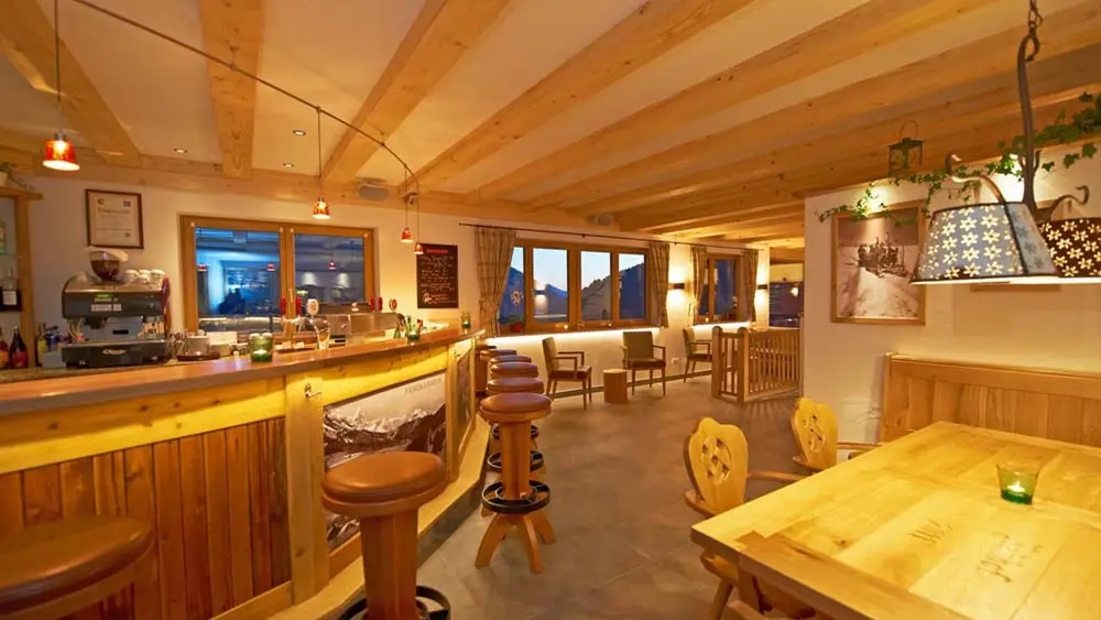Panoramabar im Panoramarestaurant Reithof in Filzmoos