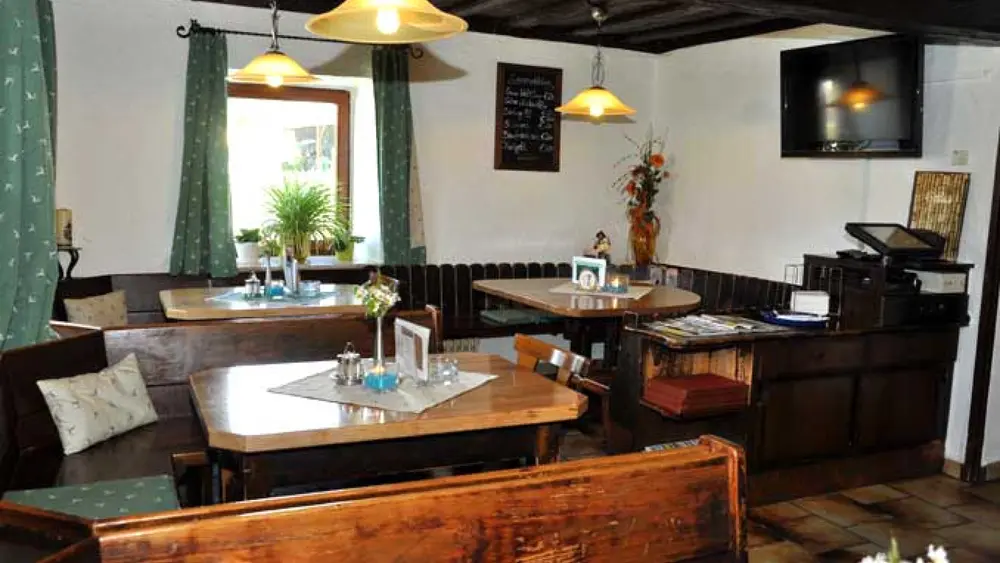 Gastraum des Gasthofs Knappenwirt in Mariahof