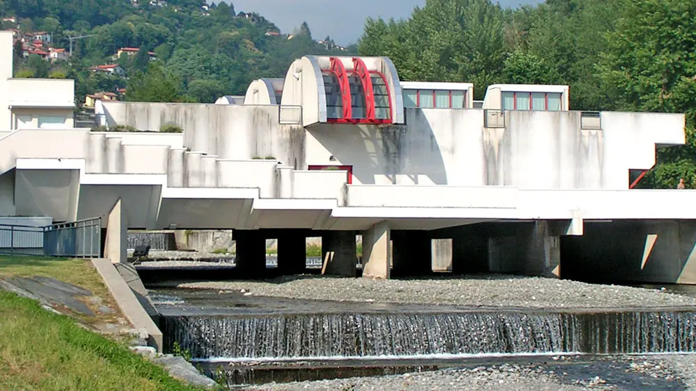 Außenansicht des Kunstmuseums Civico Museo Parisi-Valle in Maccagno