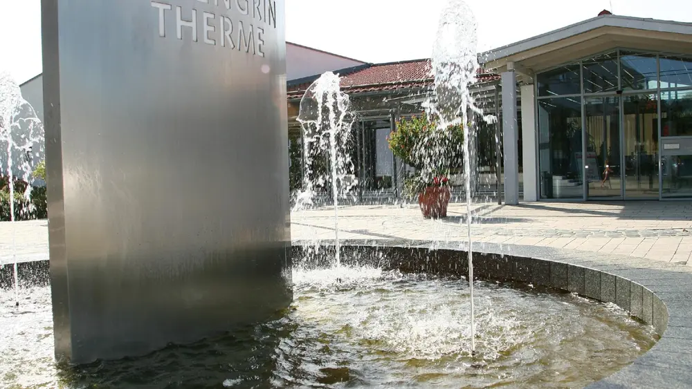 Eingangsbereich der Lohengrin Therme