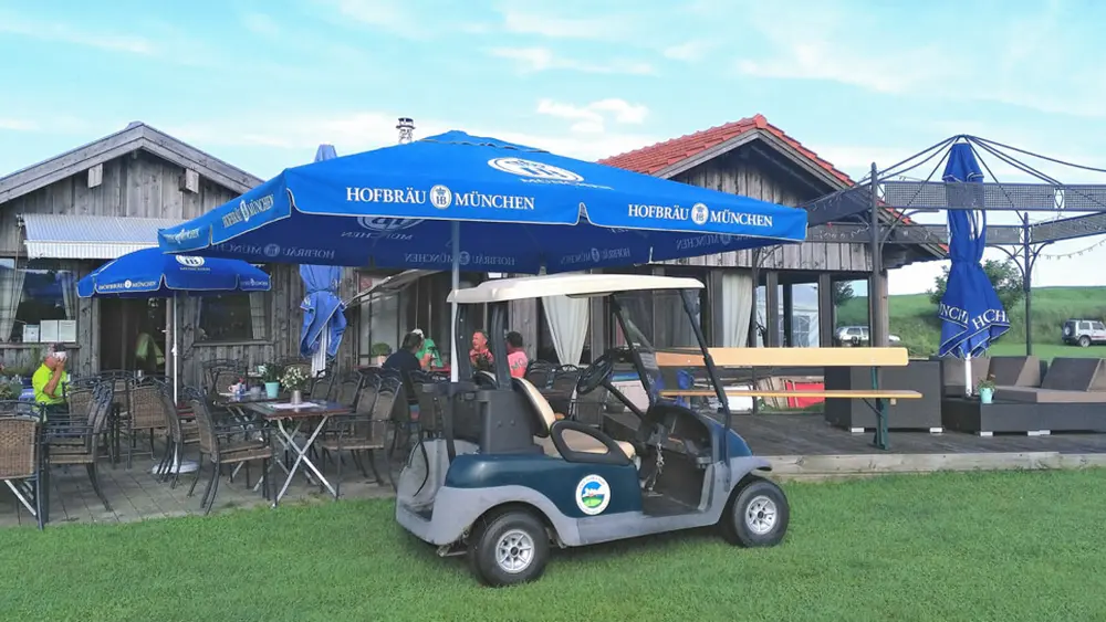 Gastronomie im Golf Club am Obinger See