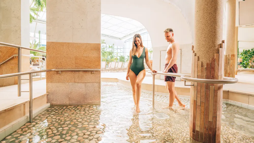 Kneipp Parcours in der Therme Bad Wörishofen