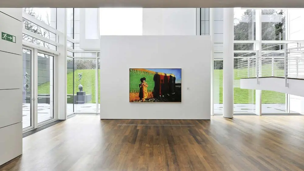 Luftig und hell: Die Ausstellungsfläche des Frieder Burda-Museums