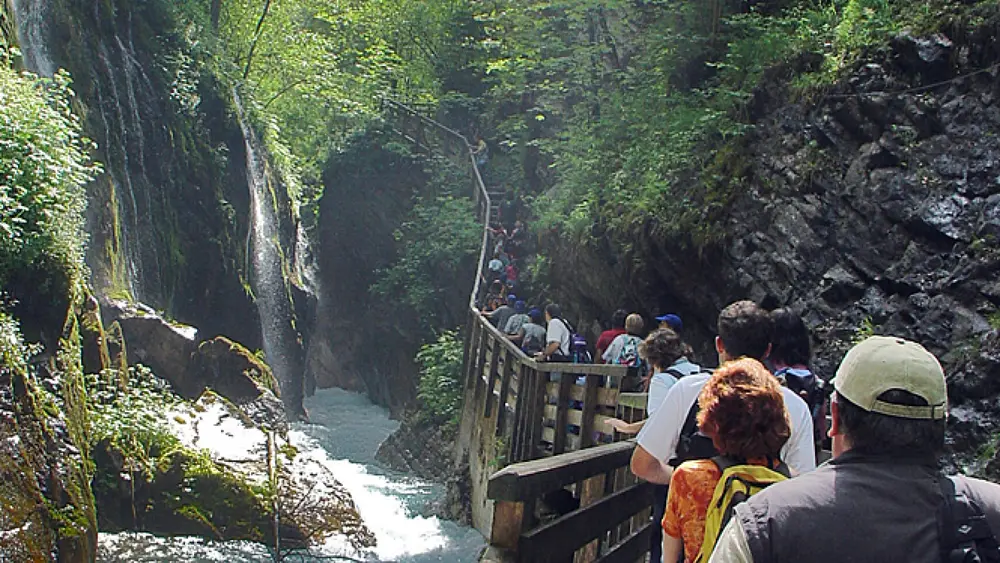 Wimbachklamm im Nationalpark Berchtesgaden