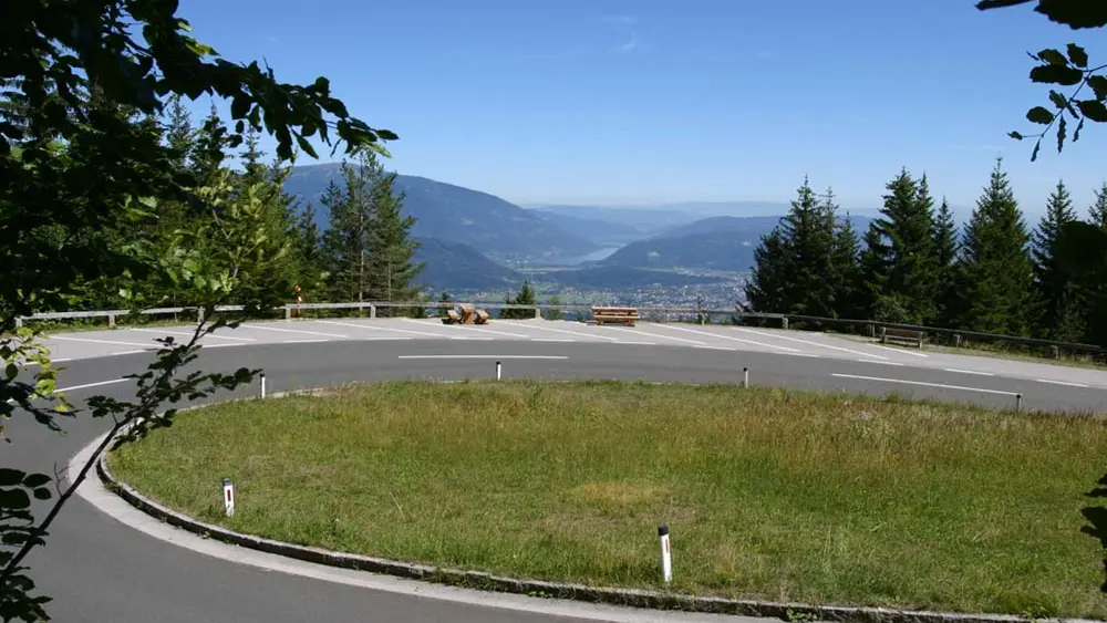 Aussichtsplätze an der Villacher Alpenstraße