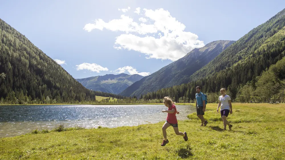 Familie am Stappitzer See