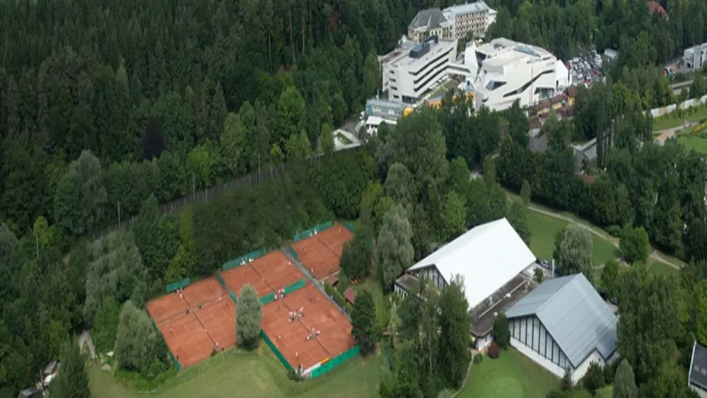 Überblick über die Anlage des Sportpark Warmbad