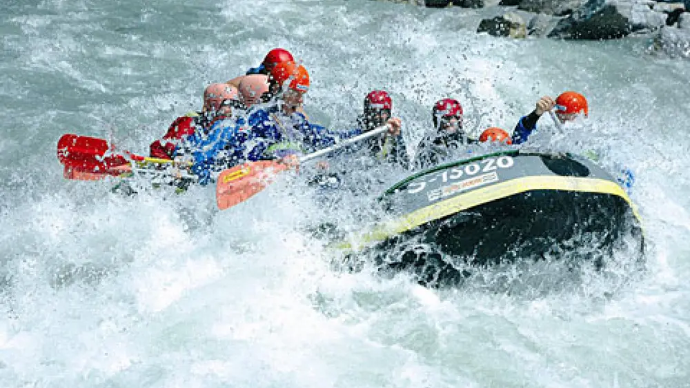 Rafting-Tour bei Zell am See