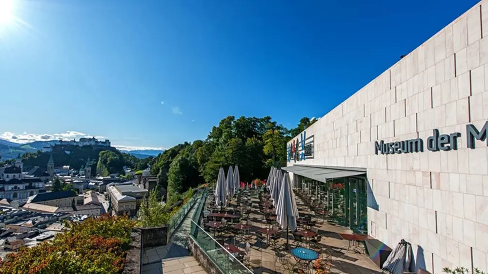 Terrasse des Museum der Moderne Salzburg