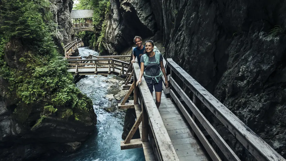 Spaziergang durch die mystische Sigmund Thun Klamm