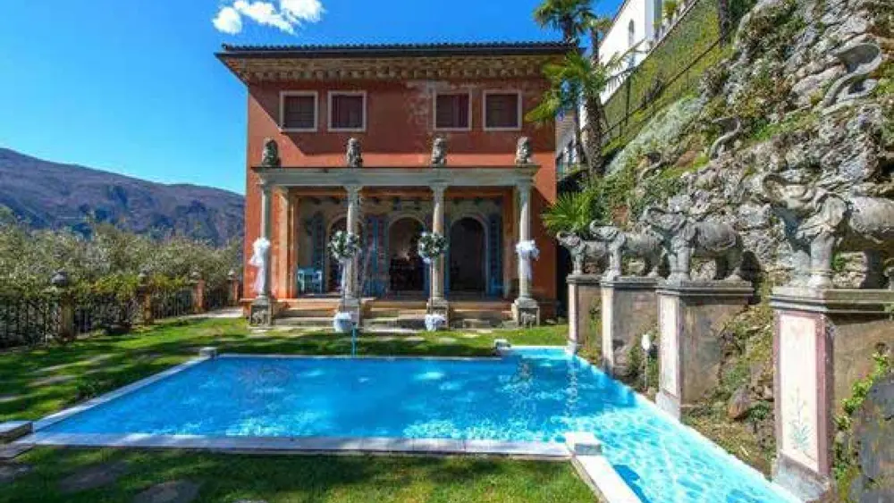 Griechischer Tempel im Parco Scherrer