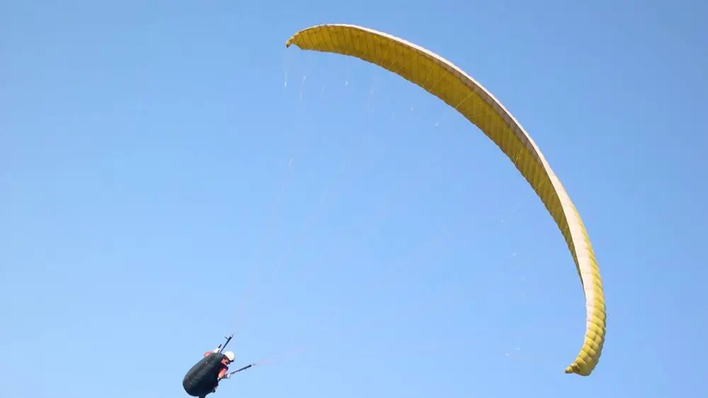 Paragliding am Luganer See