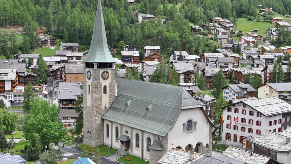 Pfarrkirche St. Mauritius in Zermatt