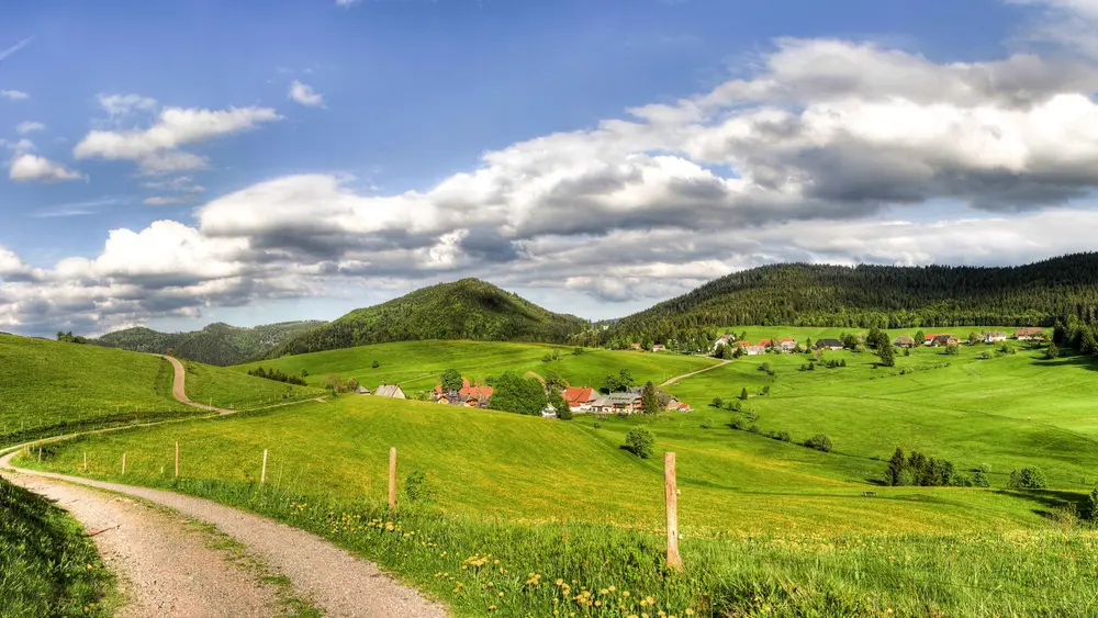 Landschaft im Naturpark Südschwarzwald